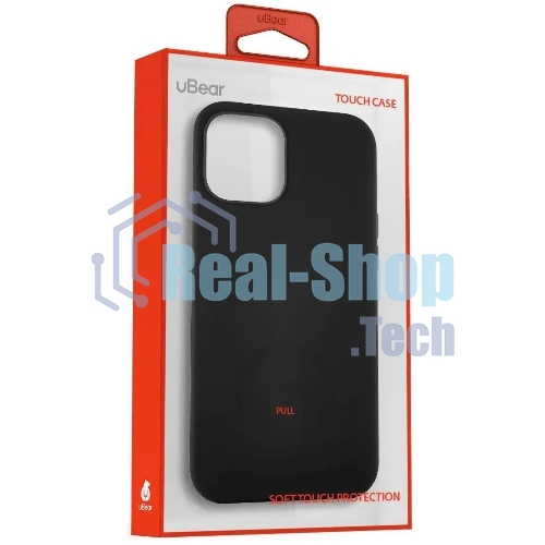 Чехол (клип-кейс) UBEAR Touch Case, для Apple iPhone 12 mini, черный cs61bl54th-i20
