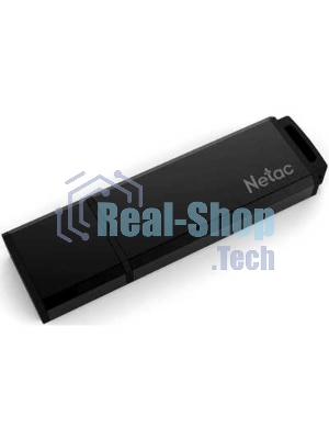 Флешка USB Netac U351 (NT03U351N-032G-32BK), 32Gb, USB 3.0, R/W 110/45, черный