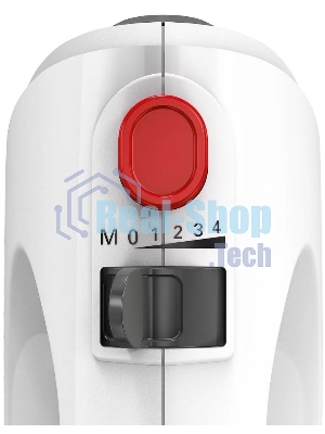 Миксер Bosch MFQ2600G белый, ручной, 375 Вт, 3 л, 4 скорости