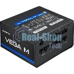 Блок питания Chieftec Vega M PPG-1000-C (ATX 3.1, 1000W, 80 PLUS GOLD, Active PFC, 135mm fan, Gen5 PCIe, Full Cable Management) Retail