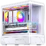 Корпус Jonsbo D200, Mini-Tower, белый