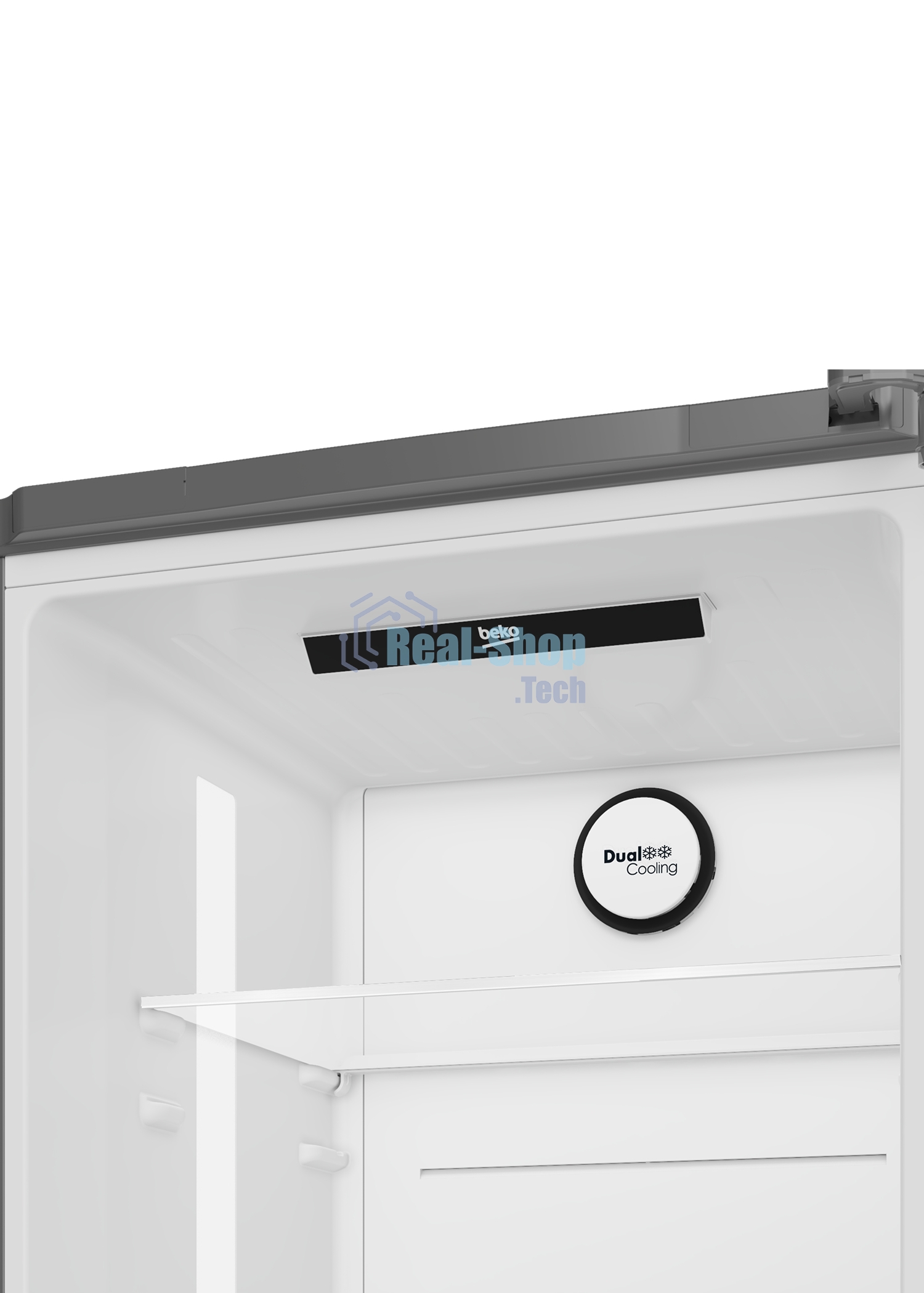 Холодильник Beko B3RCNK365HXBR антрацит двухкамерный 368л морозилка снизу, No Frost