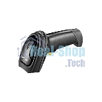 Сканер штрих-кода ручной Mindeo 2D MD6600-SR 2D имидж, проводной, 100 скан/сек, USB с подставкой, черный
