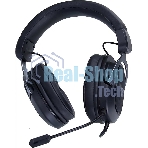 Гарнитура ASUS TUF Gaming H3 чёрный/серый, проводная, mini jack 3.5 мм, регулятор громкости, отключаемый микрофон
