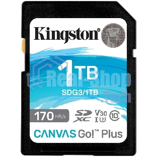 Флеш карта Kingston 1Tb SDXC Canvas Go Plus 170R C10 UHS-I U3 V30/Kingston 1Tb SDXC Canvas Go Plus 170R C10 UHS-I U3 V30