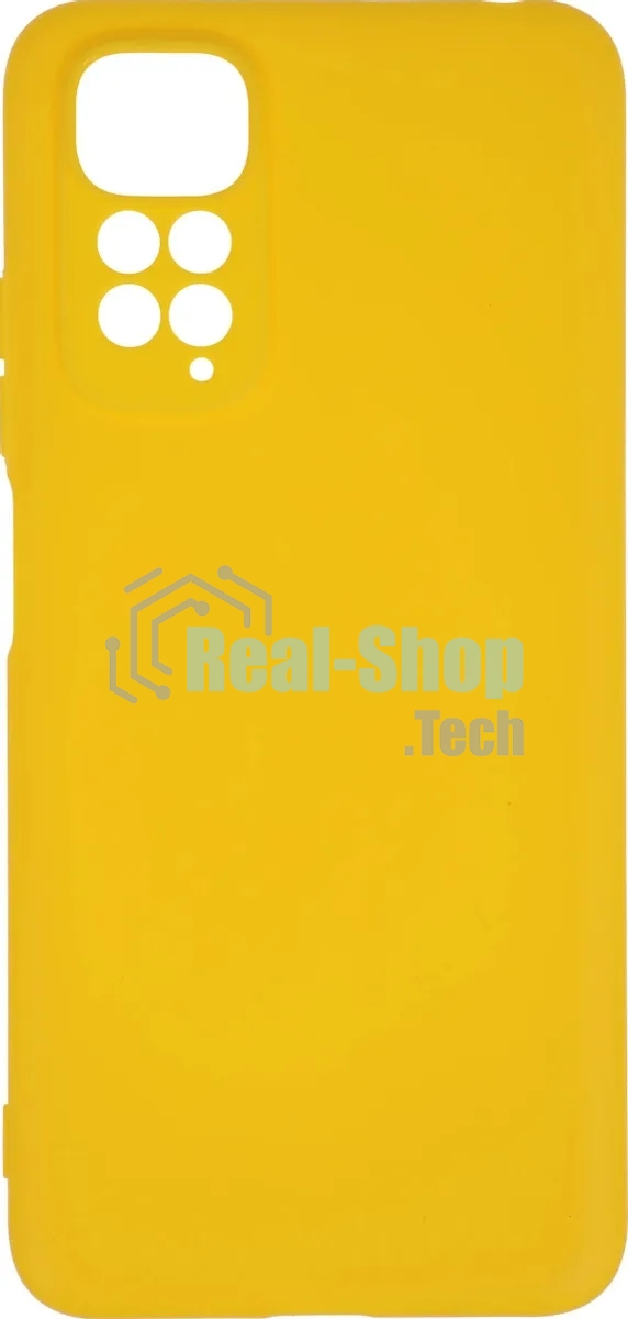 Чехол (клип-кейс) DF xiCase-61 для Xiaomi Redmi Note 11/11s желтый