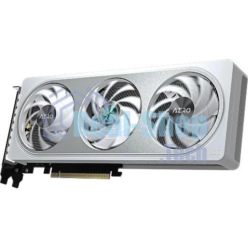 Видеокарта Gigabyte GeForce RTX 5060Ti Aero OC, NVIDIA RTX 5060 Ti, 16G GDDR7, 128 бит, PCI-e 5.0, 1xHDMI, 3xDP, 2647 МГц