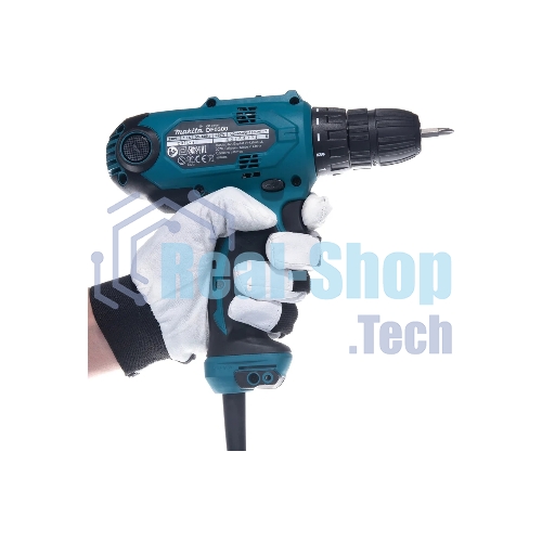 Дрель Makita DF0300 320Вт,БЗП-10мм,0-450\0-1500об\м,1.2кг,кор