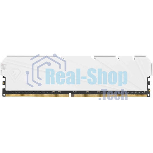 Оперативная память NETAC Shadow S, DDR4, 32Gb (2x16 GB), 3200 MHz, CL16, DIMM, радиатор, белый