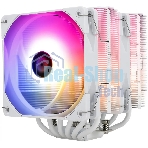 Устройство охлаждения(кулер) Thermalright Peerless Assassin 120 White ARGb Soc-AM5/AM4/1151/1200/2066/2011/1700 белый 4-pin 25.6dB Al+Cu 750gr Ret (PA120-WH-ARGb)