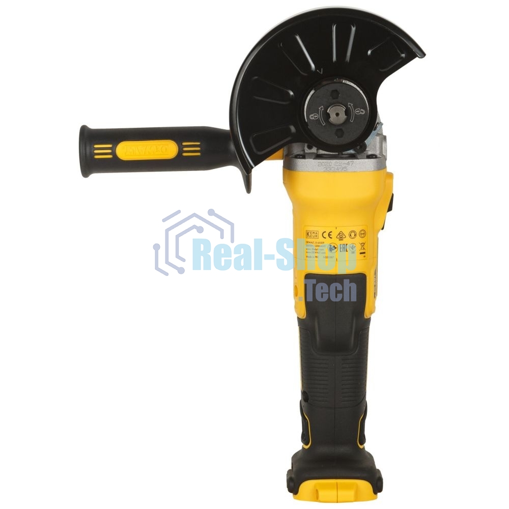 Угловая шлифовальная машина DeWalt DCG405N 18.0 В XR бесщеточная УШМ, 125мм, 9000 об/мин, сдвижной выключатель, без аккумуляторов и з/у, 1.75 к