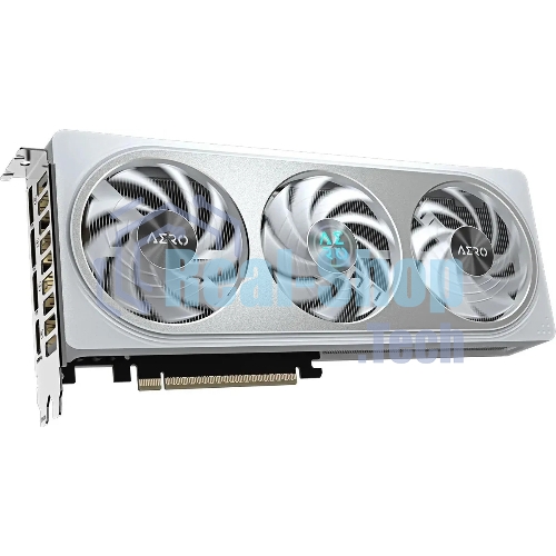 Видеокарта Gigabyte GeForce RTX 5060Ti Aero OC, NVIDIA RTX 5060 Ti, 16G GDDR7, 128 бит, PCI-e 5.0, 1xHDMI, 3xDP, 2647 МГц