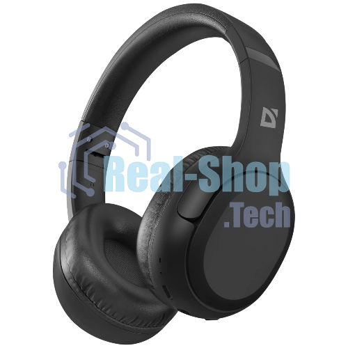 Беспроводные/проводные наушники Defender FreeMotion B665 черный, накладные, Bluetooth + проводной, складная конструкция, до 10 ч