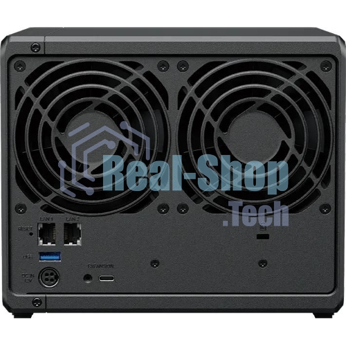 Сетевое хранилище Synology DiskStation DS925+ черный (AMD Ryzen V1500B/4Gb/4 pcs (3.5