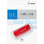 Флешка USB Smartbuy Scout Red (SB064 Gb2SCR), 64Gb, USB 2.0,  красный