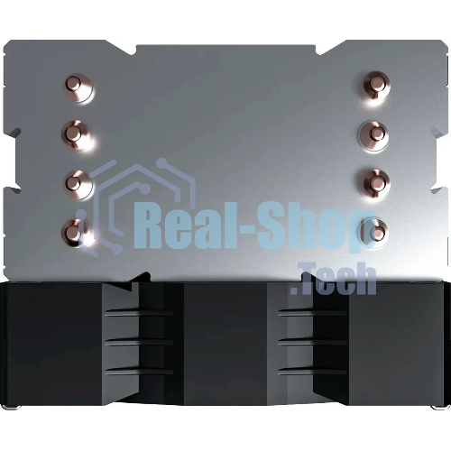 Устройство охлаждения(кулер) Digma D-CPC130-PWM1 Soc-AM5/AM4/1151/1200/1700 черный 4-pin Al+Cu 130W OEM