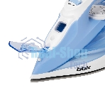 Утюг BBK ISE-2411 голубой, 2400 Вт, 40 г/мин, 140 г/мин, 300 мл
