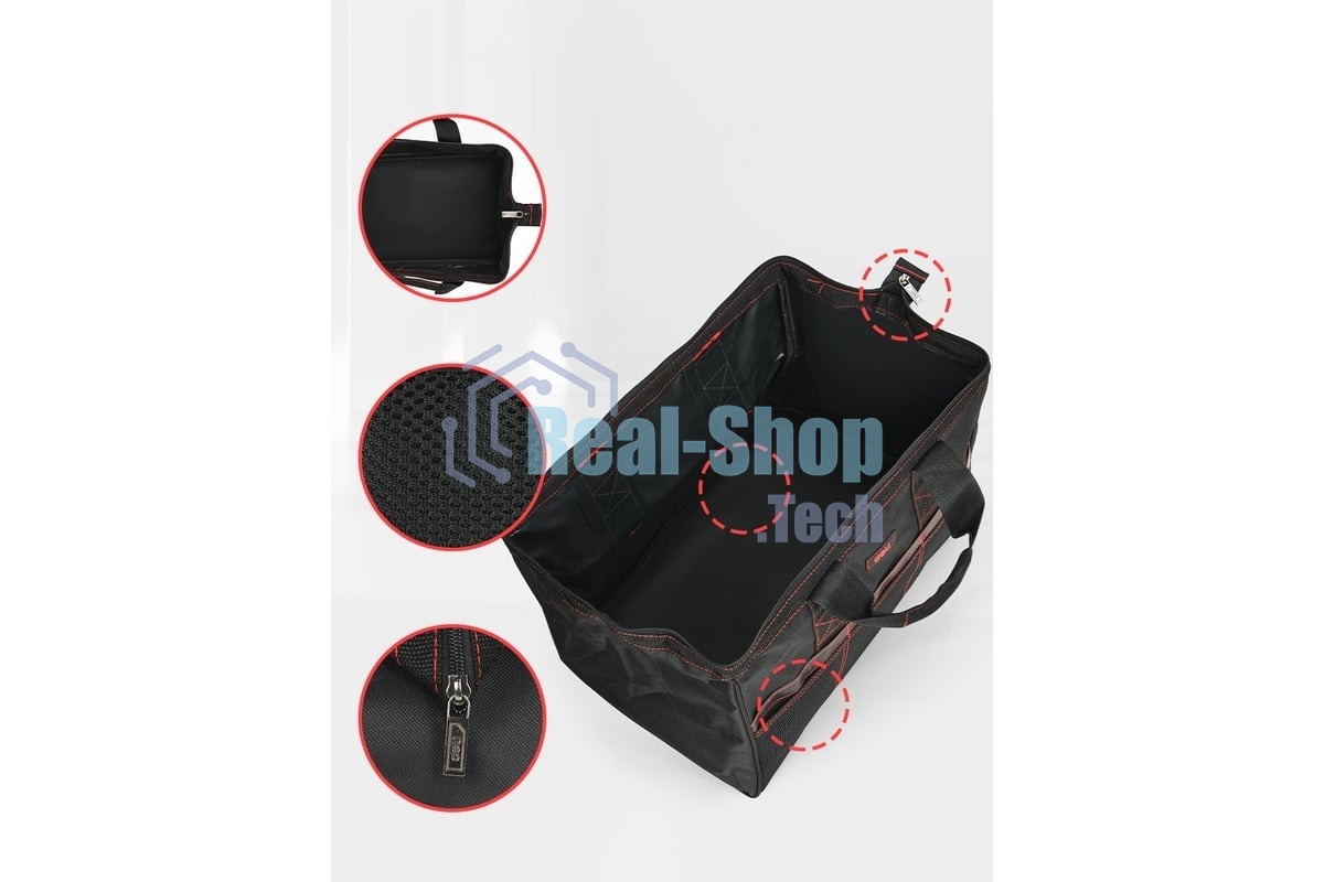 Сумка для инструментов Deli DL430907 Black Edition