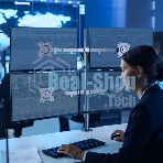 Кронштейн ONKRON D421E для четырех мониторов 13