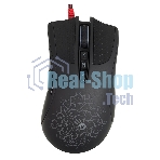 Мышь проводная A4Tech Bloody AL90 Blazing черный, 12000 dpi, USB, кнопки - 8