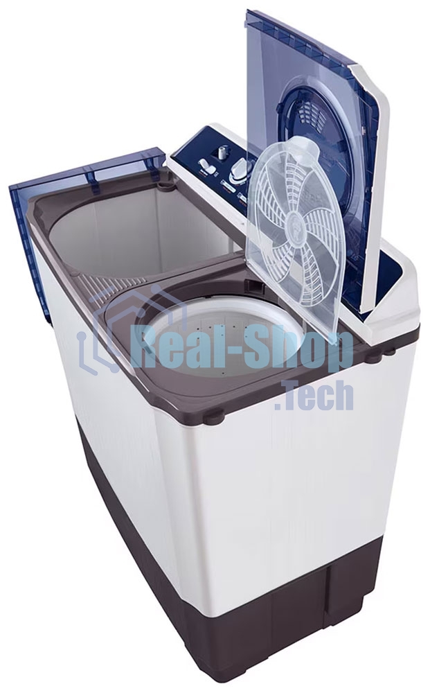 Стиральная машина LG P1461RWPL белый/синий, загрузка вертикальная 13 кг