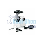 Мясорубка электрическая Bosch MFWS420W белый, 1900 Вт, 2.5 кг/мин, реверс, насадки - 3