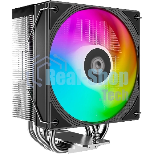 Кулер для процессора ID-COOLING FROZN A410 SE ARGb черный 120мм алюминий/медь 2000rpm 27.2db 180W 152мм