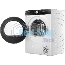 Сушильная машина Hisense DH3S702UWDE белый, 7 кг, сушка - конденсационная, программ - 16, 59.5 x 84.5 x 54 см