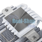 Кулер для процессора Thermalright AXP-120 X67 White Argb (4-pin PWM, 52mm, Ni/Cu, 6x6mm, ARGB, 1x120mm, 59CFM, 26.1dBA, 1800RPM, S: 1851/1700/1200/115X, 2011, 2066, AM5/AM4, white)