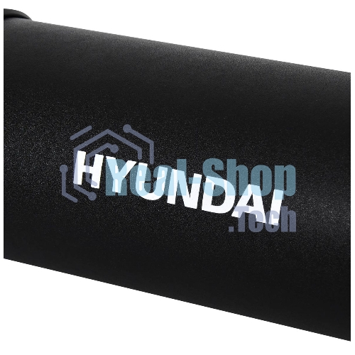 Колонка портативная Hyundai H-PAC220 черный/голубой 10W 1.0 BT/3.5Jack/USB