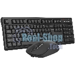 Комплект клавиатура+мышь A4Tech FStyler FG1200 беспроводной, USB, чёрный