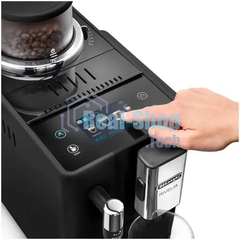 Кофемашина автоматическая Delonghi EXAM440.35.B черный, исп. кофе - молотый/зерновой 1,4 л, 1450 Вт, 19 Бар