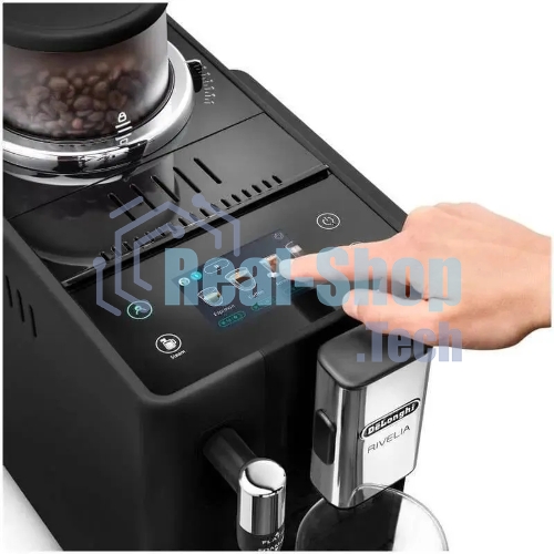 Кофемашина автоматическая Delonghi EXAM440.35.B черный, исп. кофе - молотый/зерновой 1,4 л, 1450 Вт, 19 Бар