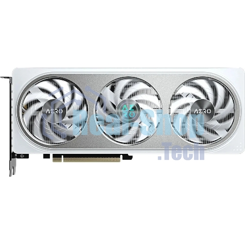 Видеокарта Gigabyte GeForce RTX 5060Ti Aero OC, NVIDIA RTX 5060 Ti, 16G GDDR7, 128 бит, PCI-e 5.0, 1xHDMI, 3xDP, 2647 МГц