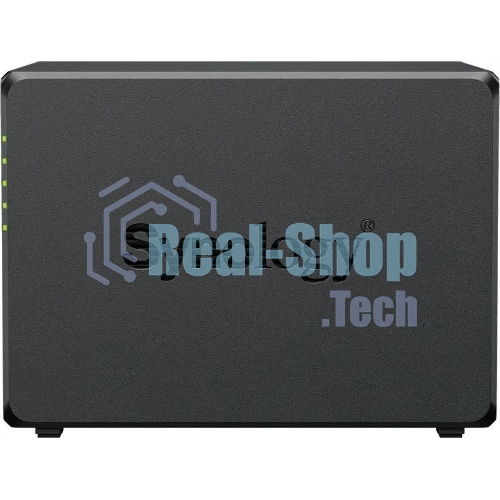 Сетевое хранилище Synology DiskStation DS925+ черный (AMD Ryzen V1500B/4Gb/4 pcs (3.5
