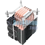 Устройство охлаждения(кулер) Digma D-CPC130-PWM1 Soc-AM5/AM4/1151/1200/1700 черный 4-pin Al+Cu 130W OEM