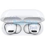 Наушники TWS Hoco EW04 Plus белый, внутриканальные, Bluetooth, до 4 ч
