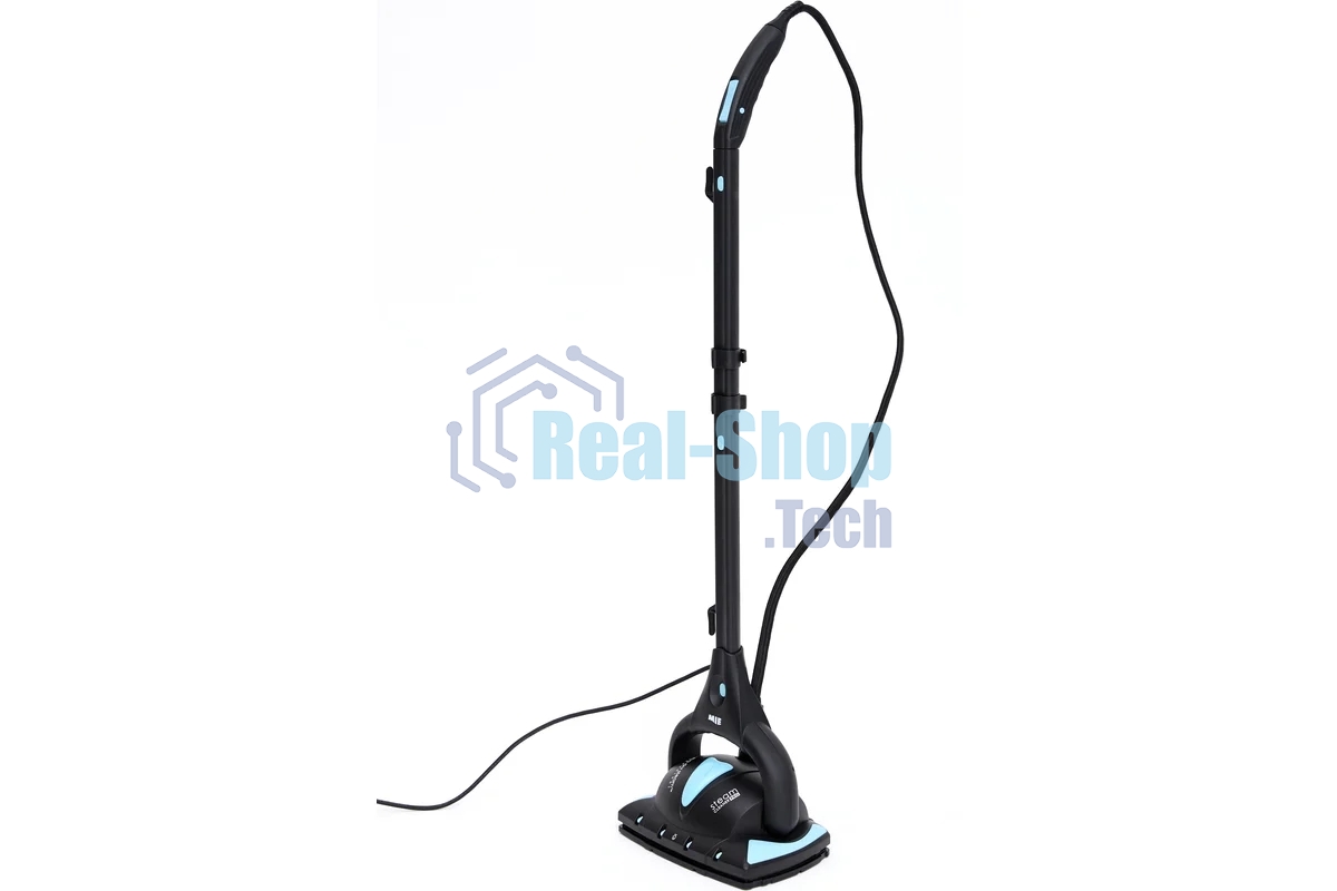 Пароочиститель гибридный MIE Steam Cleaner Pro черный, ручной/швабра, 1200 Вт, 120 г/мин, 600 мл