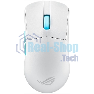 Мышь беспроводная/проводная ASUS ROG Harpe Ace Aim Lab Edition белый, 36000 dpi, радиоканал, Bluetooth, USB, кнопки - 5