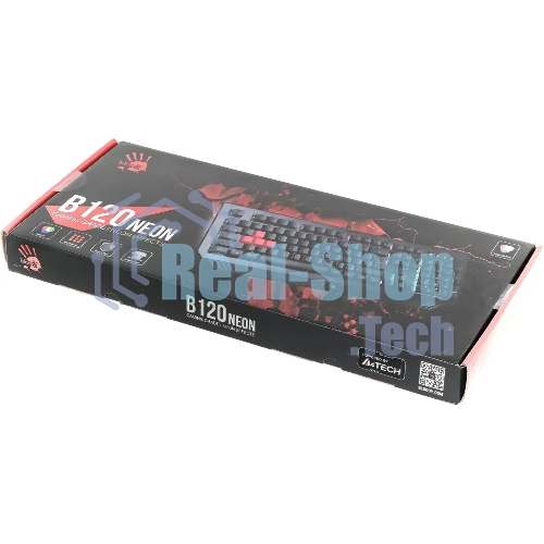 Клавиатура проводная A4Tech Bloody B120N USB черный