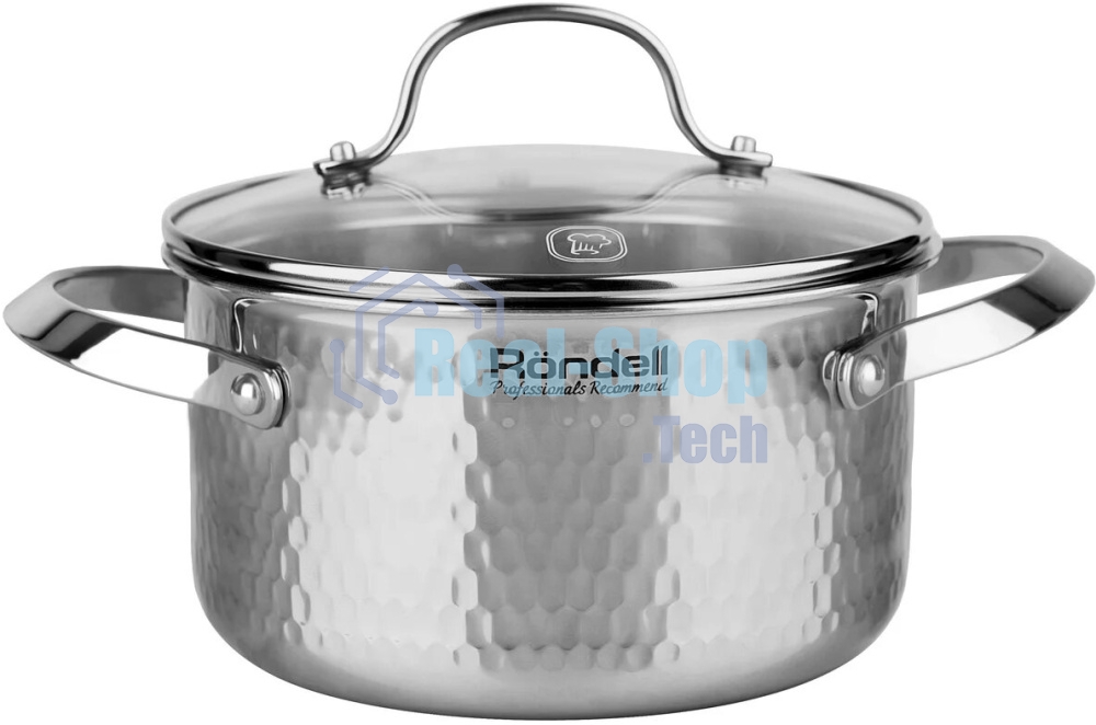 Кастрюля Rondell RainDrops RDS-1295 с/кр 24 см 5,6 л