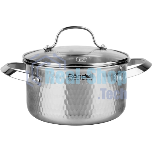 Кастрюля Rondell RainDrops RDS-1295 с/кр 24 см 5,6 л