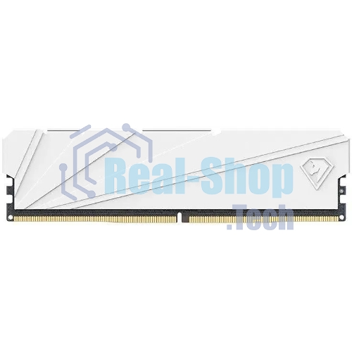 Оперативная память NETAC Shadow S, DDR4, 32Gb (2x16 GB), 3200 MHz, CL16, DIMM, радиатор, белый