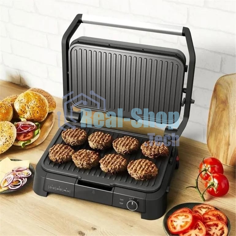 Электрогриль Tefal GC520DE0, черный/серебристый 1510002834