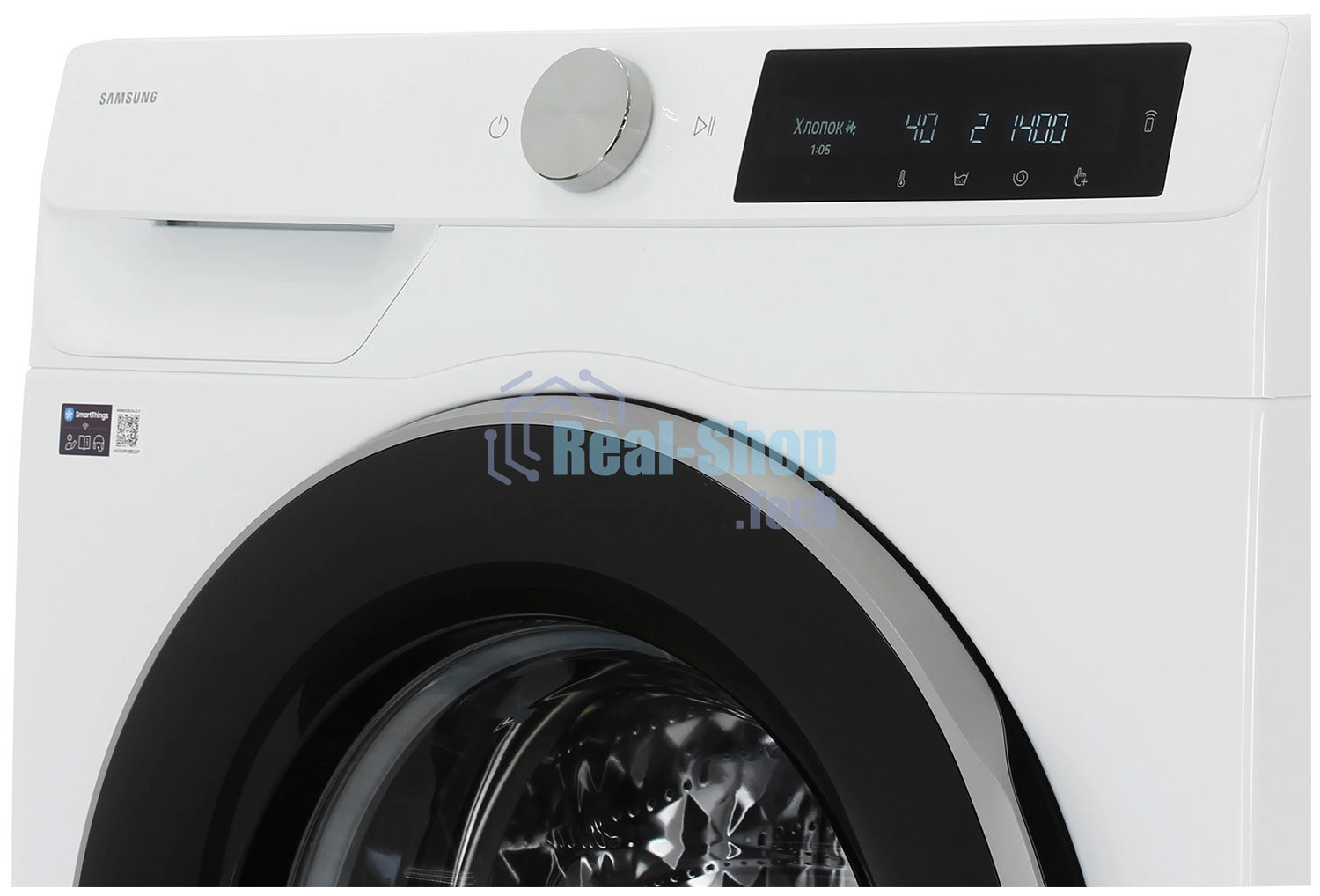 Стиральная машина Samsung WW90DG6U34LELP белый, загрузка фронтальная 9 кг, 1400 об/мин., класс: A