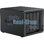 Сетевое хранилище Synology DiskStation DS925+ черный (AMD Ryzen V1500B/4Gb/4 pcs (3.5