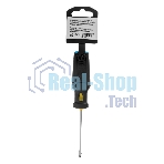Отвертка Denzel SL3х75 мм, S2, 3к рукоятка