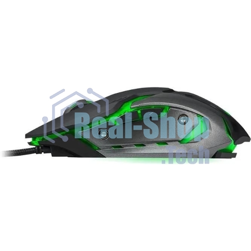 Мышь проводная SVEN RX-G740 черный, 2400 dpi, USB, кнопки - 6