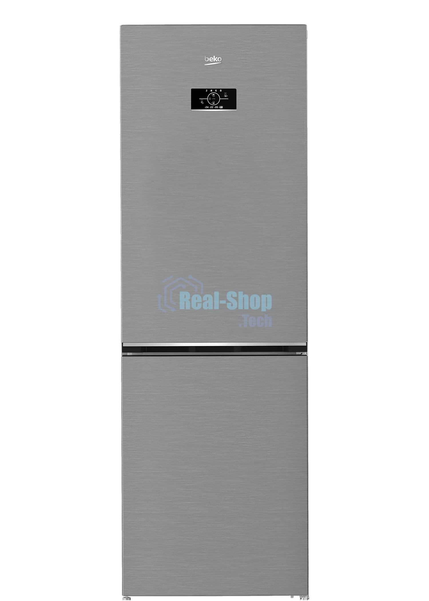 Холодильник Beko B3RCNK365HX нержавеющая сталь двухкамерный 368л морозилка снизу, No Frost