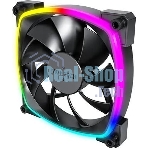 Вентилятор для корпуса Montech AX120 ARGb 120х120x25 черный 4-pin 27дБ (AX120 PWM BLACK) Ret